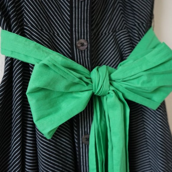 Anthropologie Maeve Striped Halter Dress - Picture 3 of 5